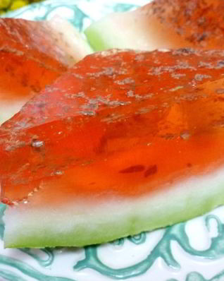 Желе в арбузе