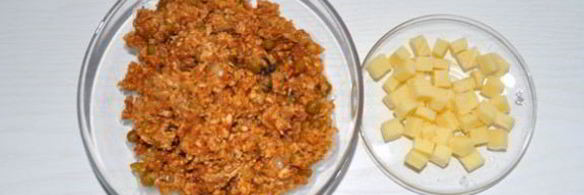 аранчини с мясным фаршем