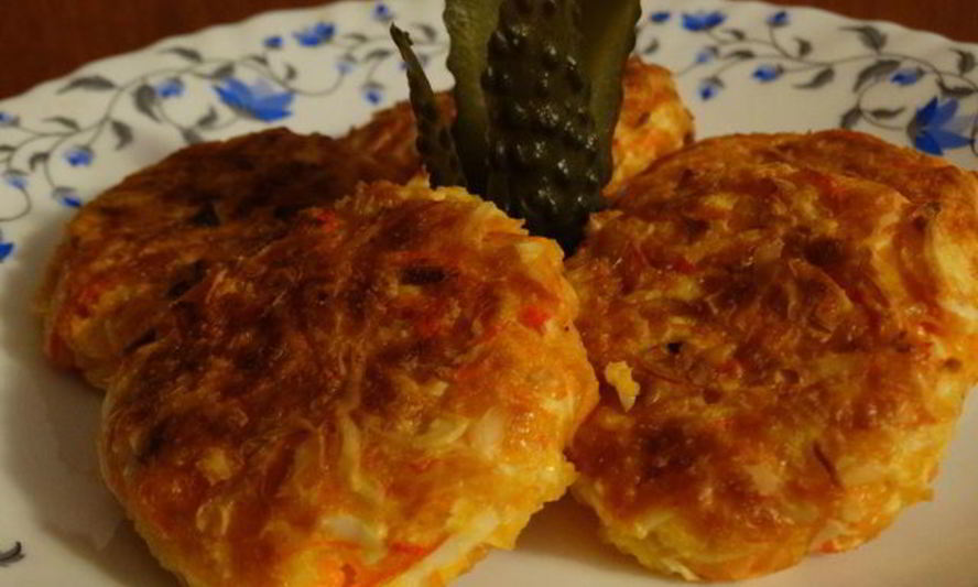 Рецепт биточков из крабовых палочек