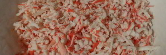 биточки из крабовых палочек