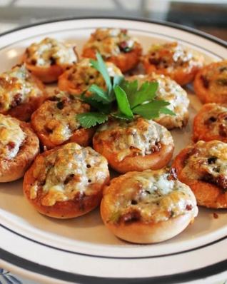 Бублики фаршированные мясным фаршем в духовке