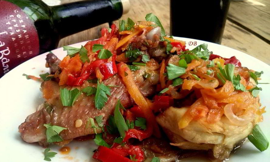 Рецепт чахохбили из курицы по-грузински