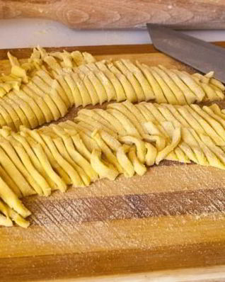 Домашняя лапша из кукурузной муки