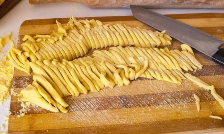 Рецепт домашней лапши из кукурузной муки