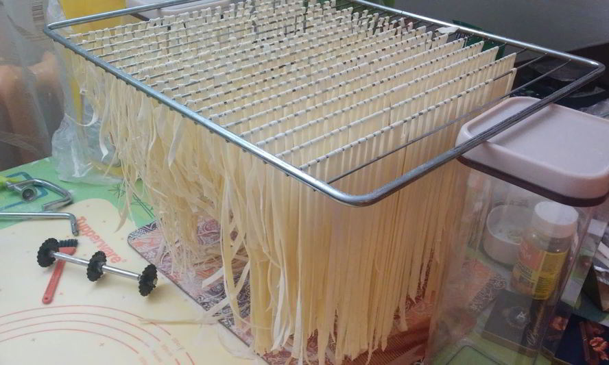 Рецепт домашней лапши