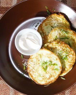 Драники из кабачков