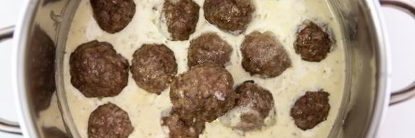 фрикадельки из говядины