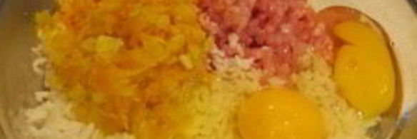 фрикадельки с рисом