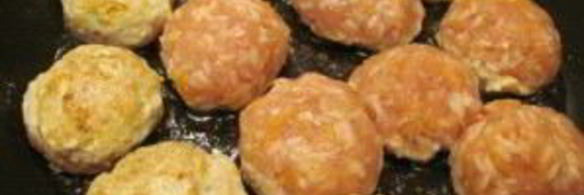 фрикадельки с рисом
