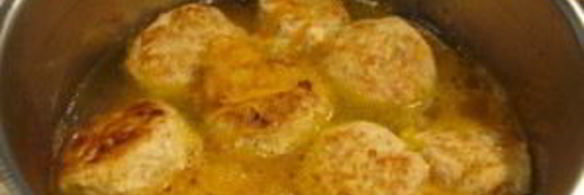 фрикадельки с рисом