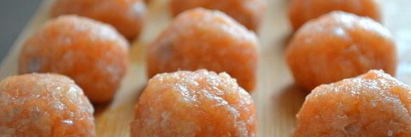 рыбные фрикадельки в сливочном соусе