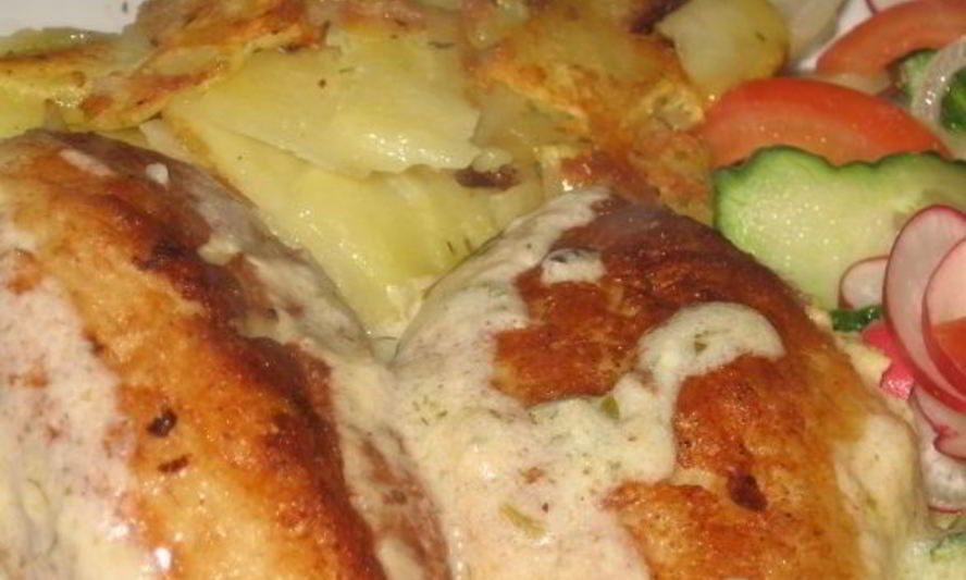 Рецепт рыбных фрикаделек в сметанном соусе