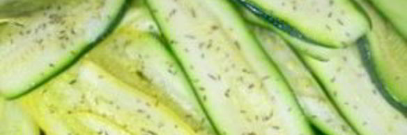 гарнир из кабачков