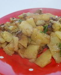 Гарнир из картошки в мультиварке