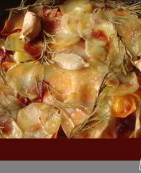 Гарнир из печеных овощей