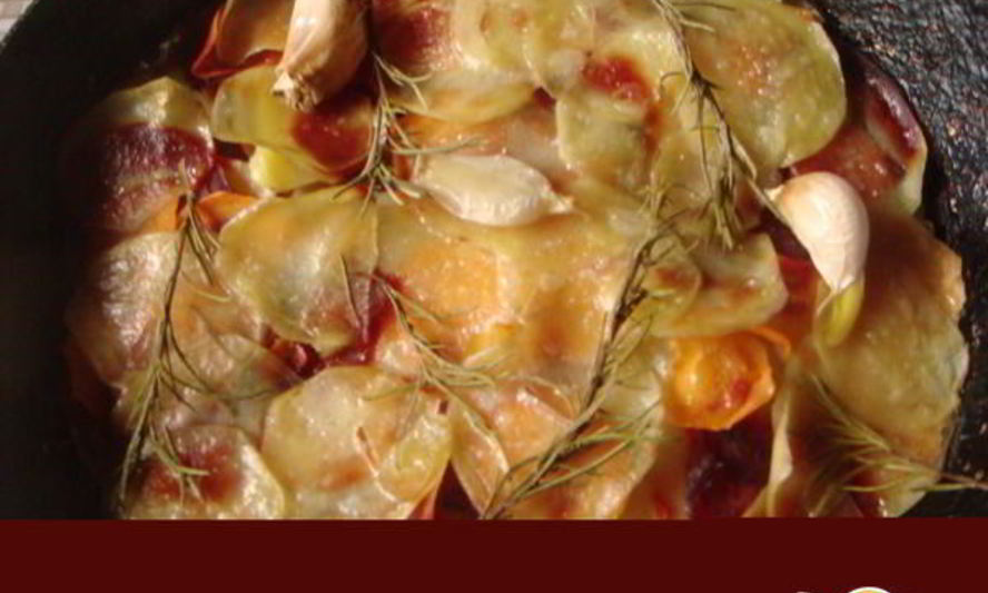 Рецепт гарнира из печеных овощей