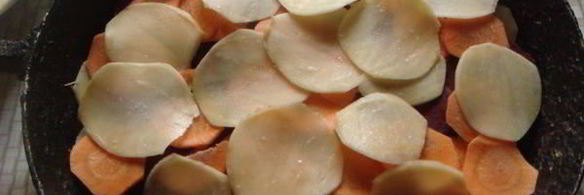 гарнир из печеных овощей