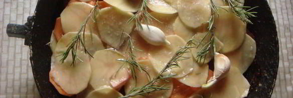 гарнир из печеных овощей