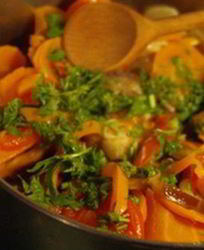 Гарнир к куриным котлетам