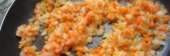 чечевица с лисичками