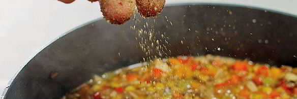 чечевица с овощами