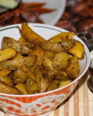 Картофель Айдахо в духовке