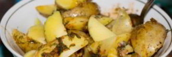 картофель айдахо в духовке