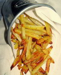 Картофель фри без жира и масла