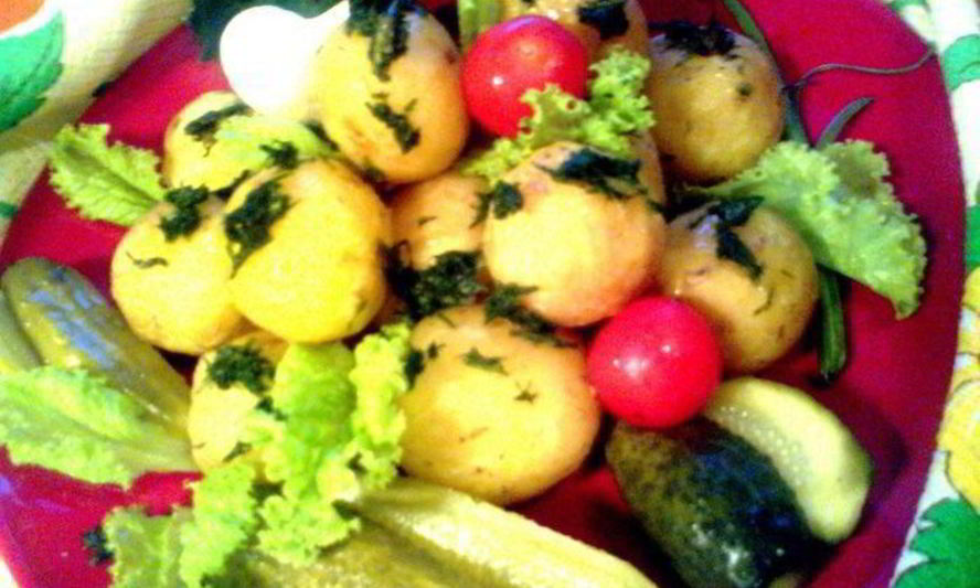 Рецепт картофеля ленивого в микроволновке