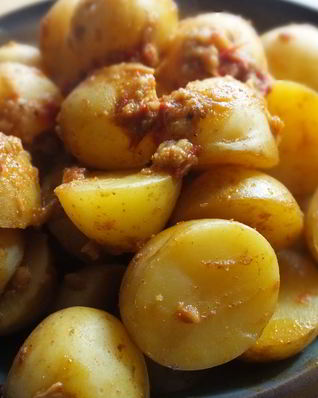 Картофель по-алжирски Штетха Батата