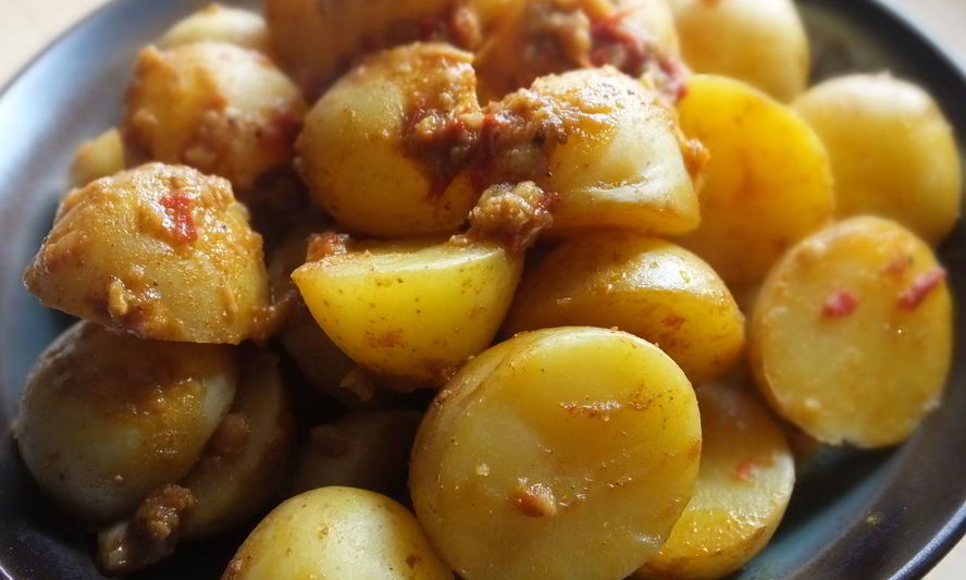 Рецепт картофеля по-алжирски штетха батата