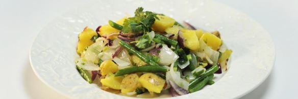 картофель по-домашнему с луком