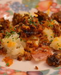 Картофель с чоризо