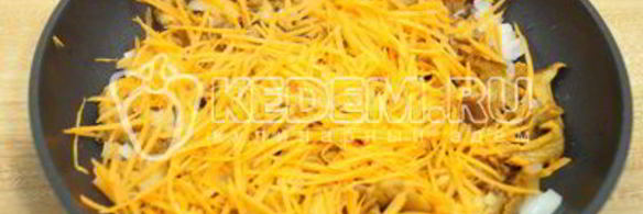 картофель с грибами