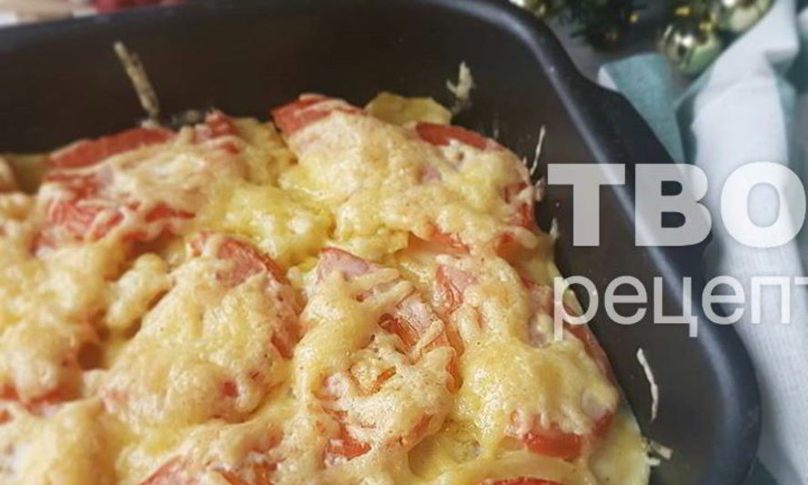 Рецепт картофеля с курицей