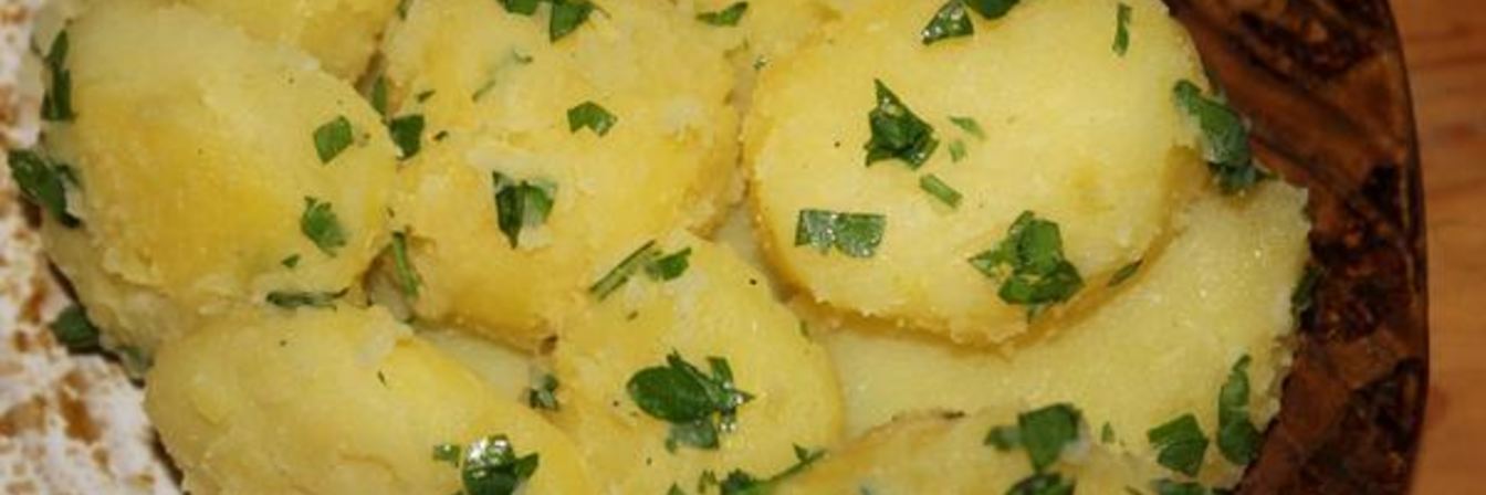 Картофель с лимоном