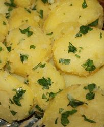 Картофель с лимоном