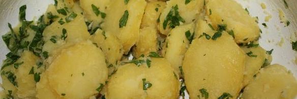 картофель с лимоном