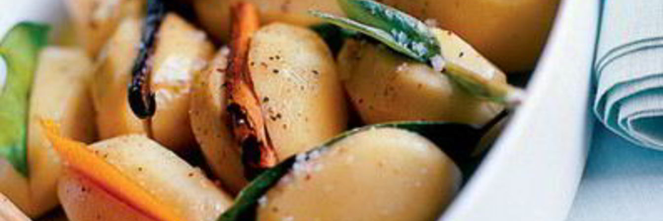 Картофель с пряными травами