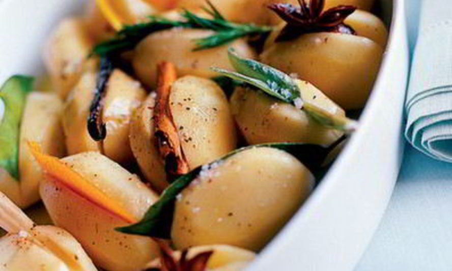 Рецепт картофеля с пряными травами