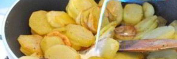 картофель со сливками