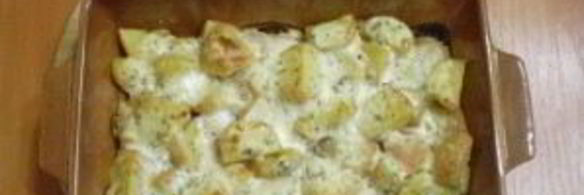 картофель в духовке под соусом