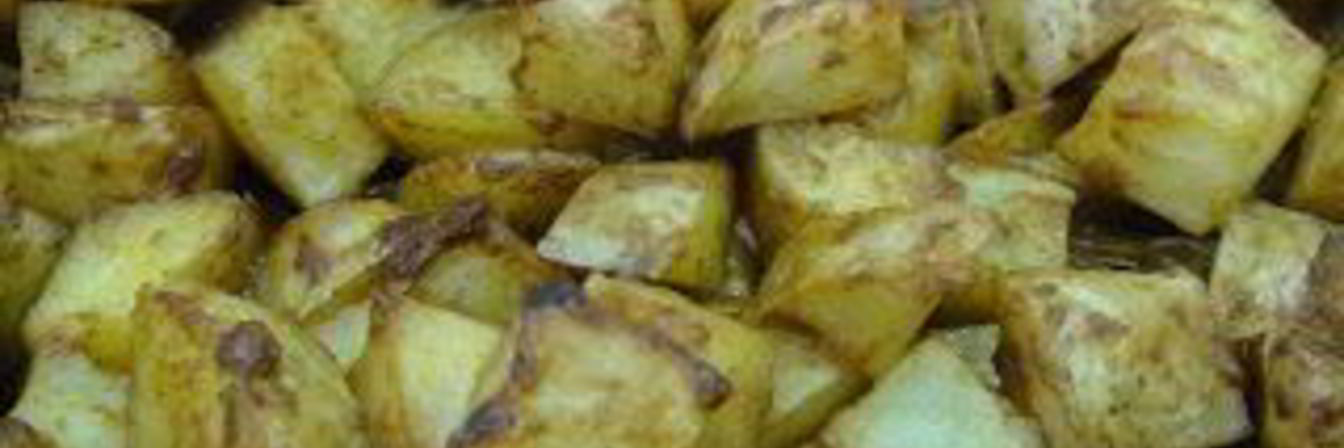 Картофель в духовке с пармезаном