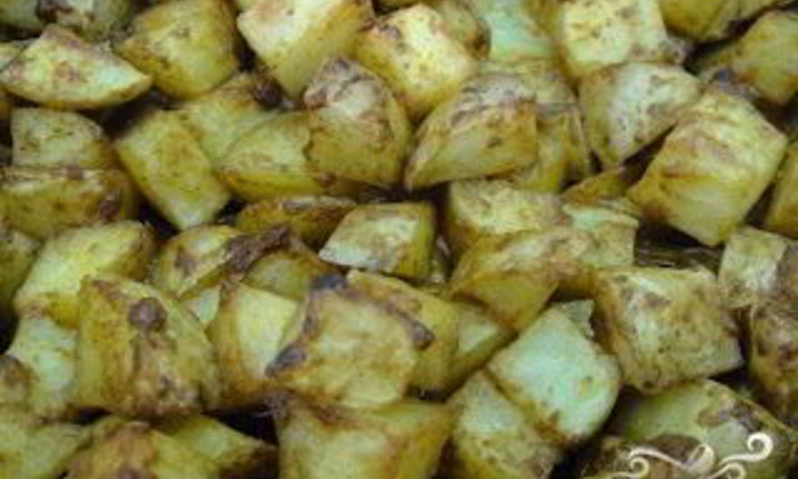 Рецепт картофеля в духовке с пармезаном