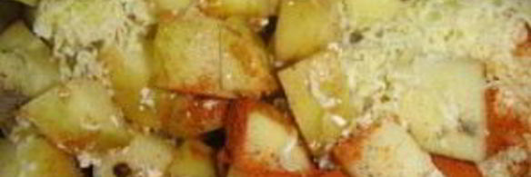 картофель в духовке с пармезаном