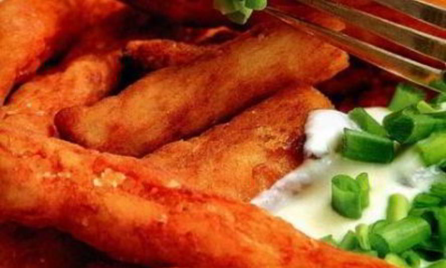 Рецепт картофельных крокетов под соусом