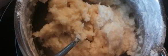 картофельные крокеты с куриной начинкой