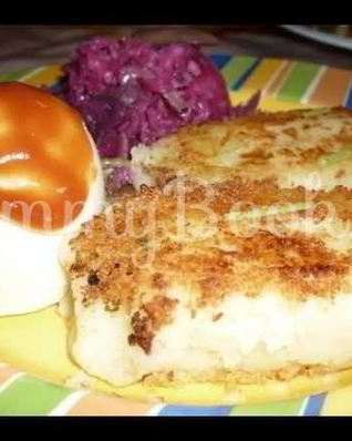 Картофельные крокеты с луком