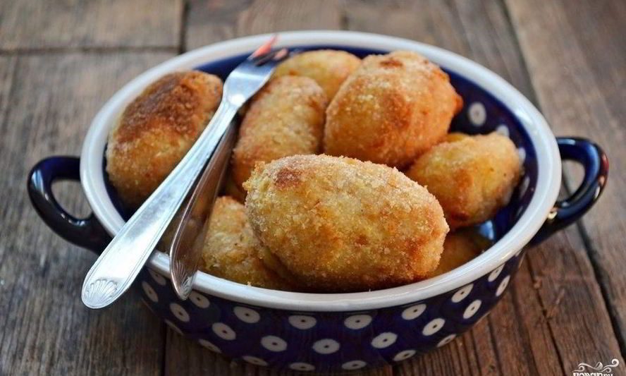 Рецепт картофельных крокетов с сыром