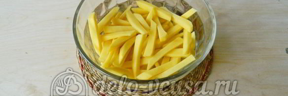 картошка фри в духовке